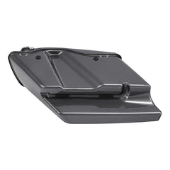 HR3 Gauntlet Gray Metallic 5" Stretched Extended Saddlebags For Harley Touring 2014-2022