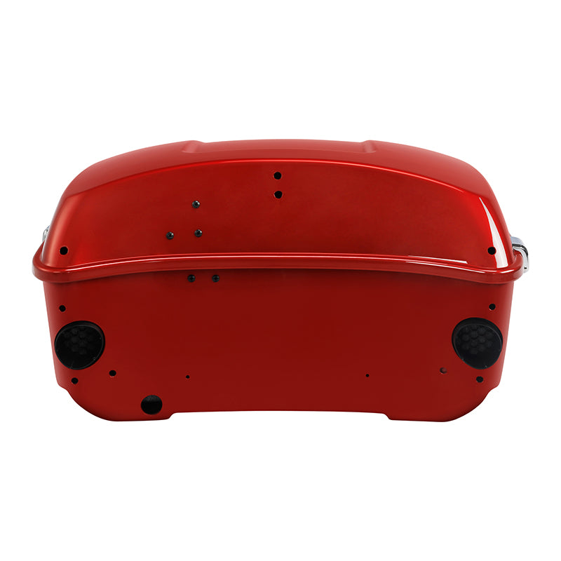HR3 Wicked Red King Size Touring Trunk Luggage with Speaker Cut Outs 2018 ROAD GLIDE For 14-24 Harley Touring