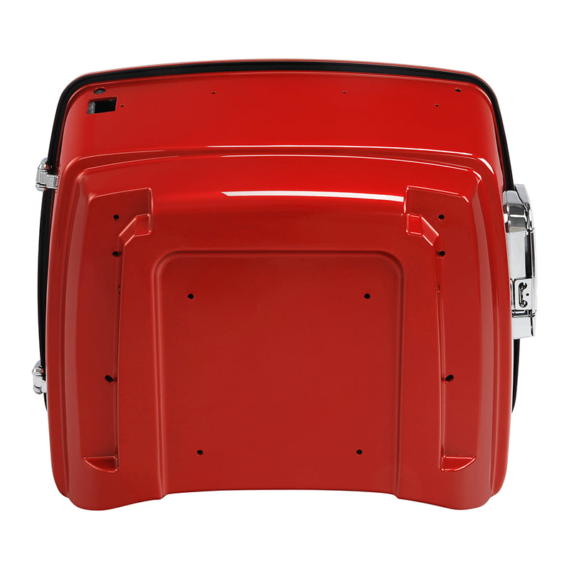 HR3 Wicked Red King Size Touring Trunk Luggage with Speaker Cut Outs 2018 ROAD GLIDE For 14-24 Harley Touring