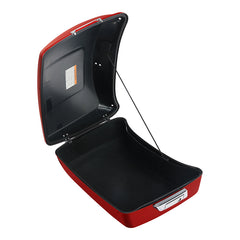 HR3 Wicked Red King Size Touring Trunk Luggage with Speaker Cut Outs 2018 ROAD GLIDE For 14-24 Harley Touring
