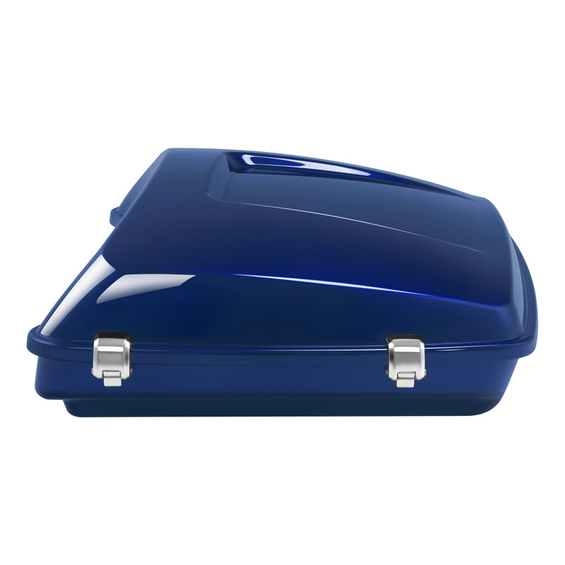 HR3 Superior Blue 5.5" Razor Style Touring Trunk Luggage For 14-24 Touring