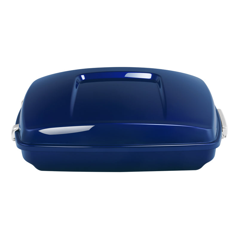 HR3 Superior Blue 5.5" Razor Style Touring Trunk Luggage For 14-24 Touring