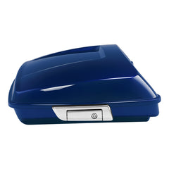 HR3 Superior Blue 5.5" Razor Style Touring Trunk Luggage For 14-24 Touring