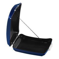 HR3 Superior Blue 5.5" Razor Style Touring Trunk Luggage For 14-24 Touring