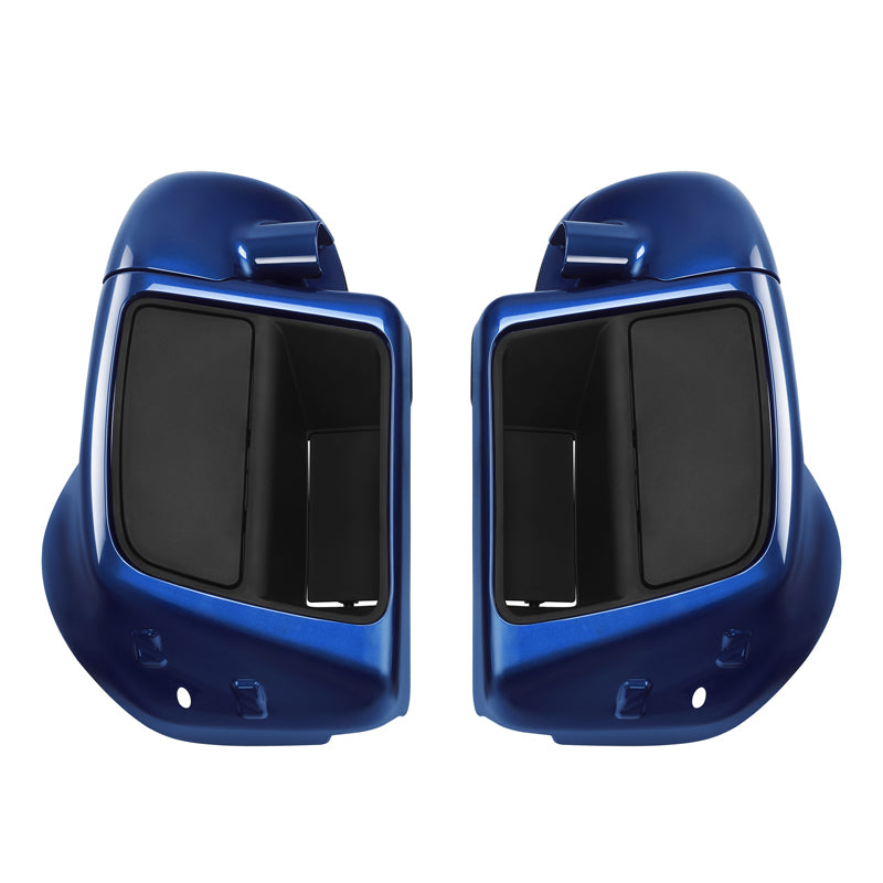 HR3 Superior Blue Vented Lower Fairing Kit For Harley Touring models 2014-2024