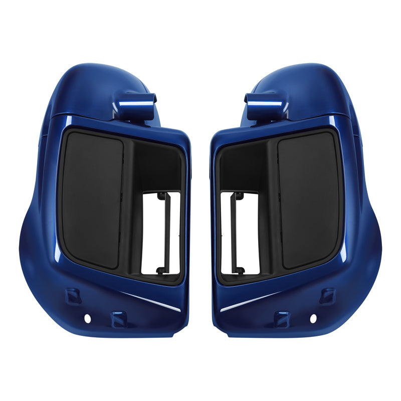 HR3 Superior Blue Vented Lower Fairing Kit For Harley Touring models 2014-2024