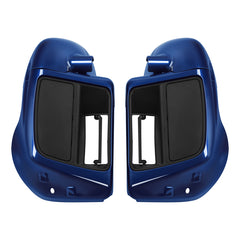 HR3 Superior Blue Vented Lower Fairing Kit For Harley Touring models 2014-2024