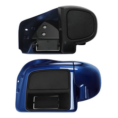 HR3 Superior Blue Vented Lower Fairing Kit For Harley Touring models 2014-2024