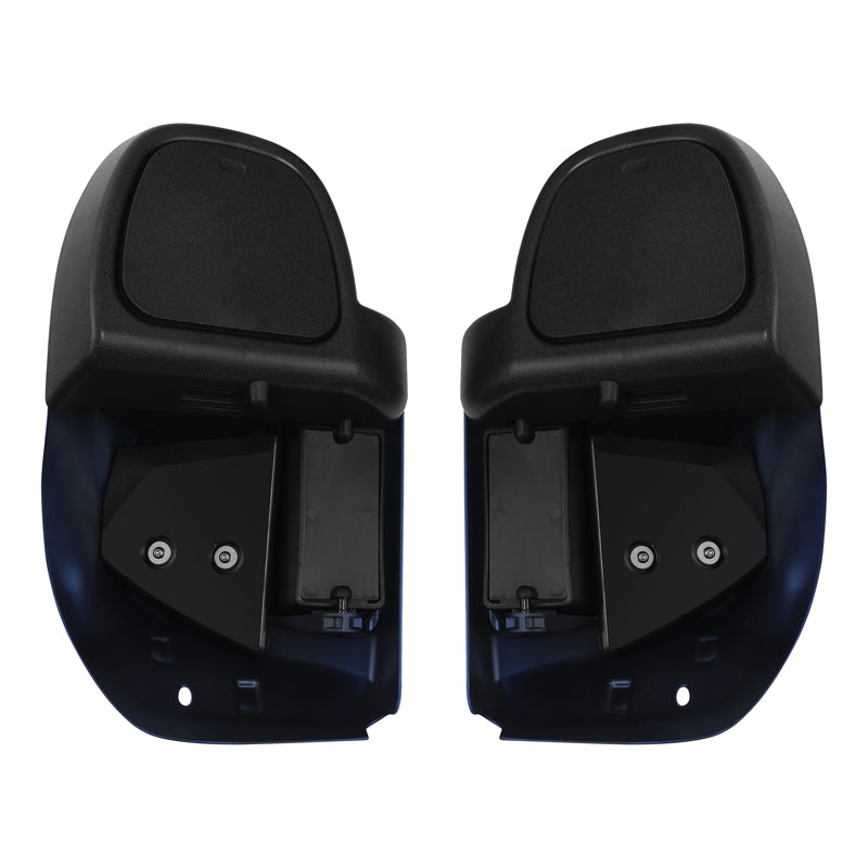 HR3 Superior Blue Vented Lower Fairing Kit For Harley Touring models 2014-2024