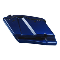 HR3 Superior Blue CVO Stretched Saddlebags with Speaker Lids For 14-23 Harley Touring