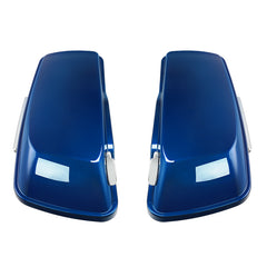 HR3 Superior Blue 5" Stretched Extended Saddlebags For Harley Touring 2014-2022