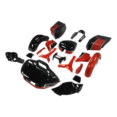 HR3 Sunset Orange / Sunset Black Fade Complete Body Fairing Kit For Harley CVO Road Glide FLTRXSE 15-23