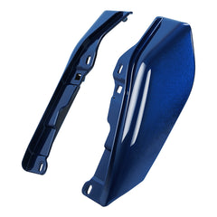 HR3 Superior Blue 2015S Mid Frame Air Heat DeflectorsFor Harley Touring and Trike Models 09-24