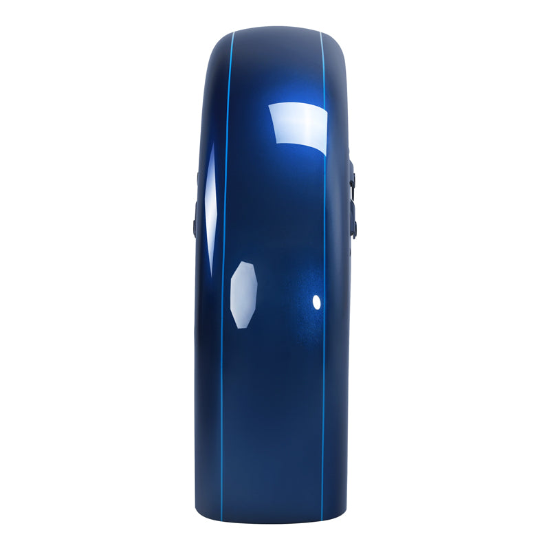 HR3 Superior Blue 2015S Motorcycle 18" Wide Tire Front Mudguard Fender For Harley Touring Models 2014-2023