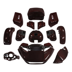 HR3 Midnight Crimson Complete Body Fairing Kit For Harley Road Glide Limited FLTRK 15-23