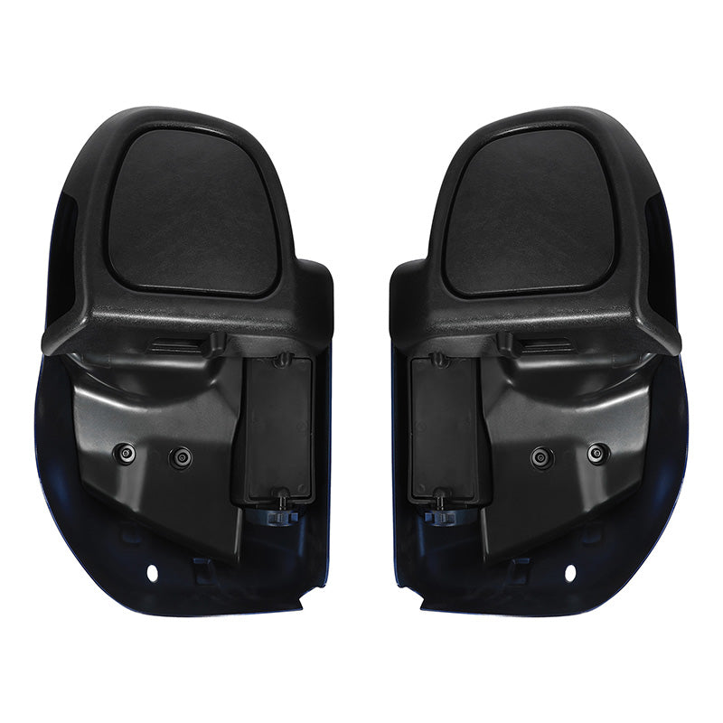 HR3 Superior Blue Vented Lower Fairing Kit For Harley Touring Models 2014-2023 (Fits water-cooled models)