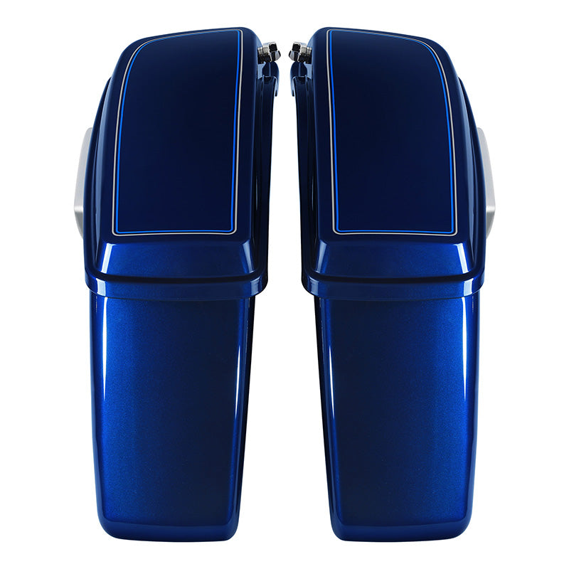 HR3 Superior Blue 2016UC Hard Saddlebags (Regular) For 14-23 Harley Touring