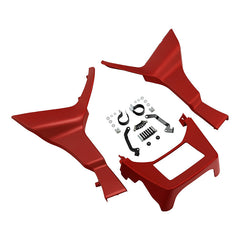 HR3 Wicked Red Denim Spoiler Kit For Harley 2017-Later FLTRX, FLTRXS, FLTRXST models