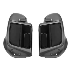 HR3 Charcoal Pearl Vented Lower Fairing Kit With 6.5" Speaker Pods For Harley Touring models 2014-2024