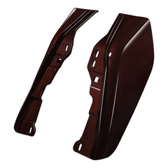 HR3 Midnight Crimson Mid Frame Air Heat Deflectors For Harley Touring and Trike Models 09-24