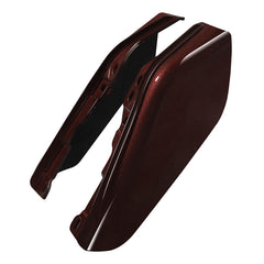 HR3 Midnight Crimson Mid Frame Air Heat Deflectors For Harley Touring and Trike Models 09-24