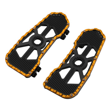 CUSTOM CHROME Front Driver Footboard for Harley Touring '09-'23