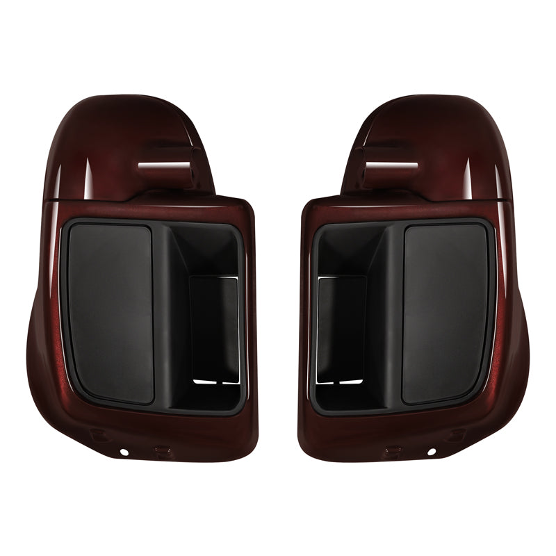 HR3 Midnight Crimson Vented Lower Fairing Kit For Harley Touring models 2014-2024