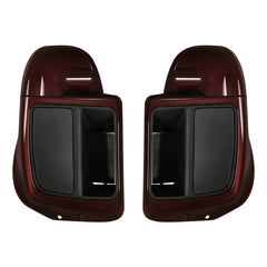 HR3 Midnight Crimson Vented Lower Fairing Kit For Harley Touring models 2014-2024