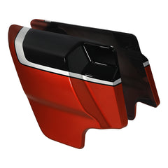 HR3 Sunset Orange / Sunset Black Fade Side Covers 2021 CVO ROAD GLIDE (FLTRXSE)