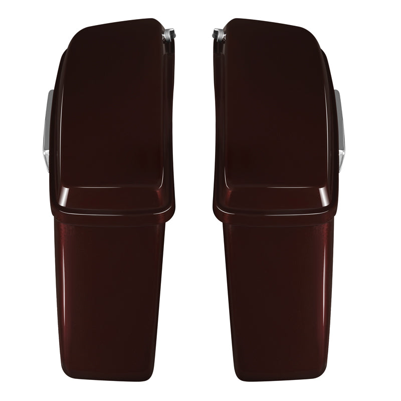 HR3 Midnight Crimson Hard Saddlebags (Regular) For 14-23 Harley Touring