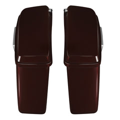 HR3 Midnight Crimson Hard Saddlebags (Regular) For 14-23 Harley Touring