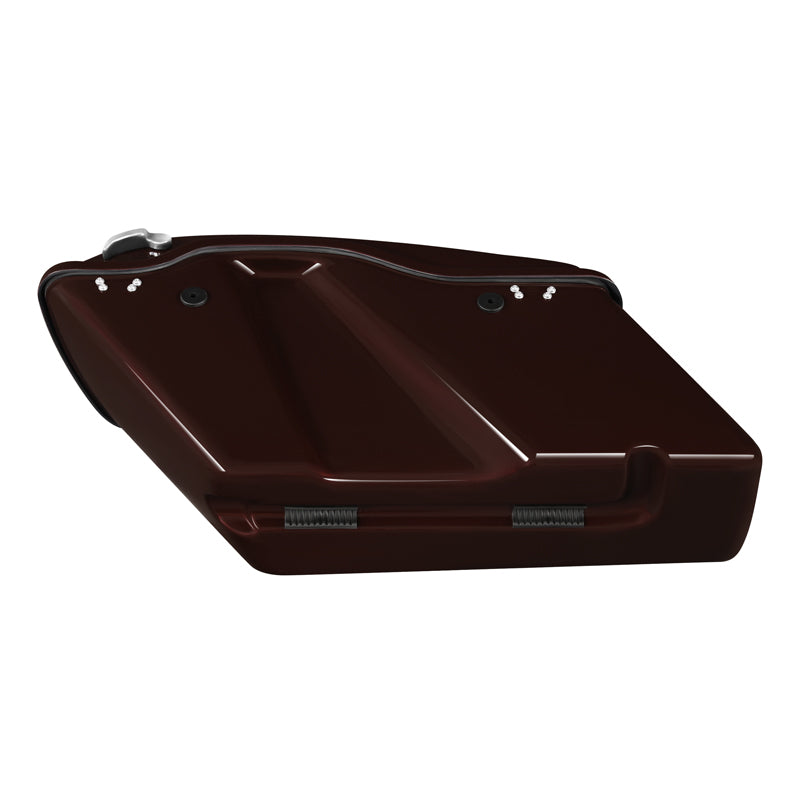 HR3 Midnight Crimson Hard Saddlebags (Regular) For 14-23 Harley Touring
