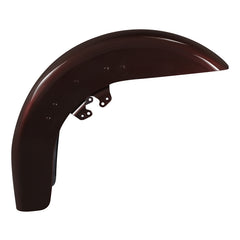 HR3 Midnight Crimson Motorcycle 18" Wide Tire Front Mudguard Fender For Harley Touring Models 2014-2023