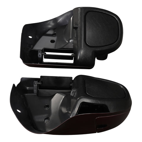 HR3 Midnight Crimson Vented Lower Fairing Kit For Harley Touring Models 2014-2023 / Fits water cooled models