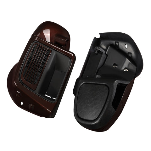 HR3 Midnight Crimson Vented Lower Fairing Kit For Harley Touring Models 2014-2023 / Fits water cooled models