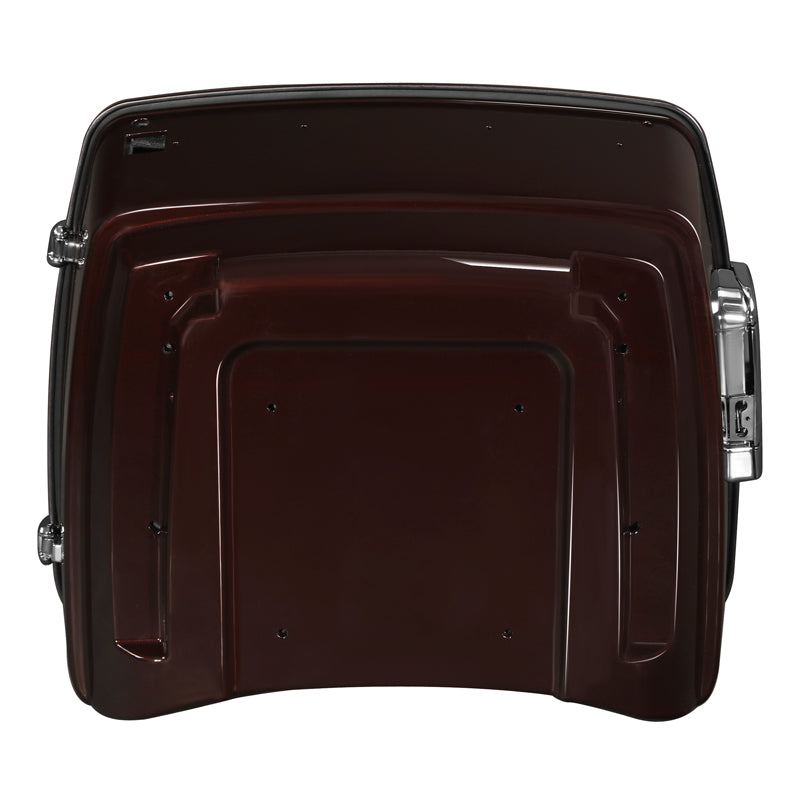 HR3 Midnight Crimson King Size Touring Trunk Luggage with Speaker Cut Outs For 14-24 Harley Touring