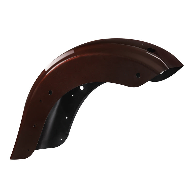 HR3 Midnight Crimson Motorcycle Mudguard CVO STYLE REAR FENDER FOR Harley Touring 2014-2023