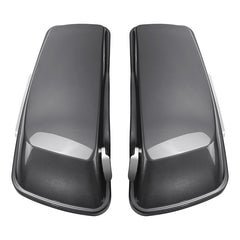 HR3 Gauntlet Gray Metallic / Vivid Black Hard Saddlebags (Regular) For 14-23 Harley Touring