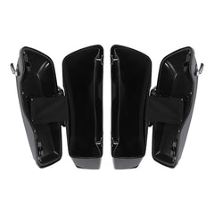 HR3 Gauntlet Gray Metallic / Vivid Black Hard Saddlebags (Regular) For 14-23 Harley Touring