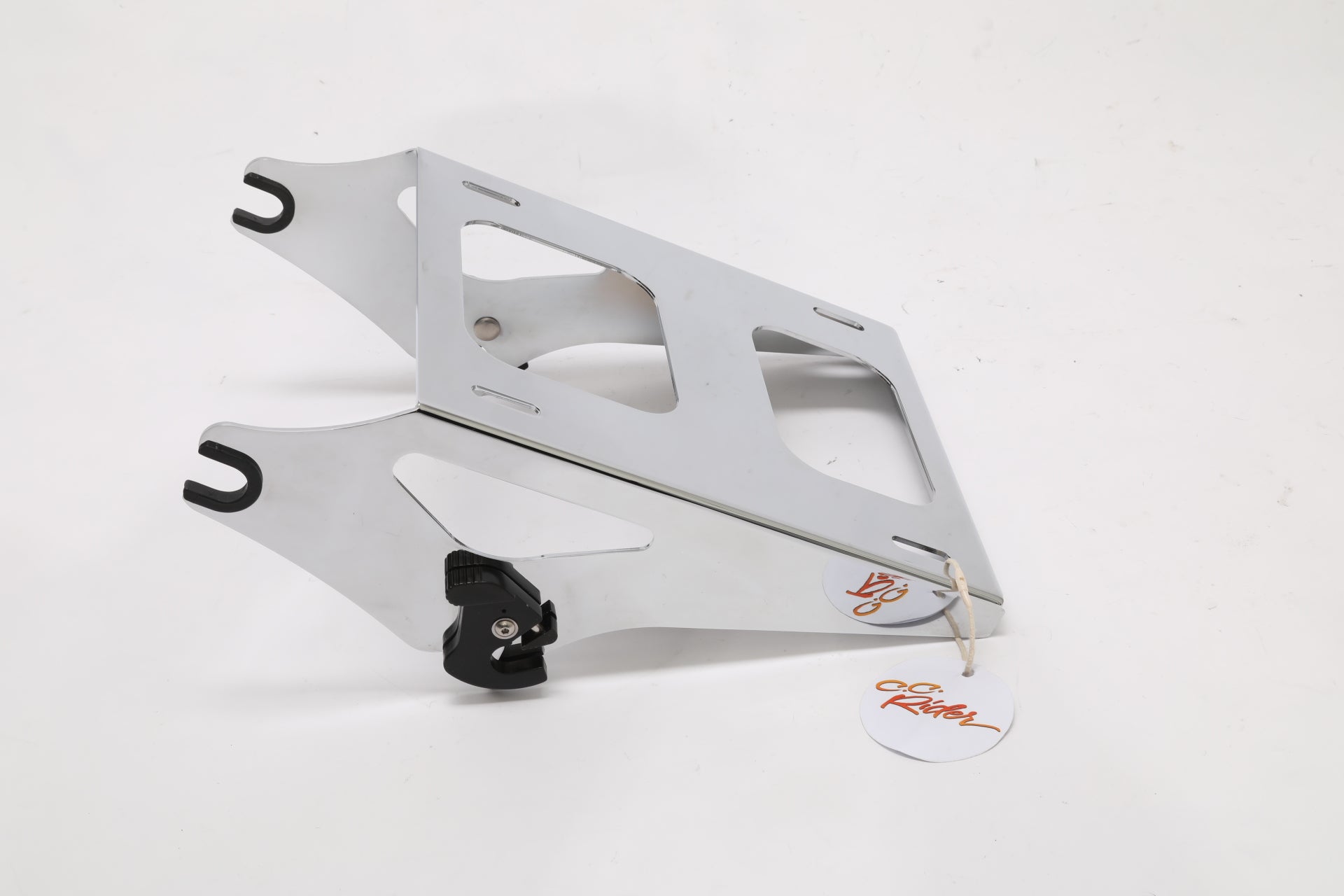 C.C. RIDER Rider Detachable 2 Up Pack Mounting Luggage Rack For Harley Touring Trunk Touring  Road King Street Glide Road Glide, 2014-2024