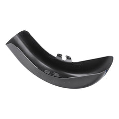 HR3 Gauntlet Gray Metallic / Vivid Black Motorcycle 18" Wide Tire Front Mudguard Fender