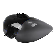 HR3 Gauntlet Gray Metallic / Vivid Black Fuel Gas Tank For 2008-2023 Harley Touring Models