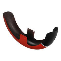 HR3 Sunset Orange / Sunset Black Fade 21" Wrap Front Fender Fit For Harley Touring 1997-2013