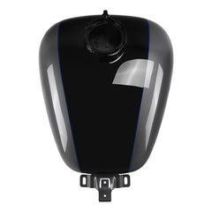 HR3 Gauntlet Gray Metallic / Vivid Black Fuel Gas Tank For 2008-2023 Harley Touring Models
