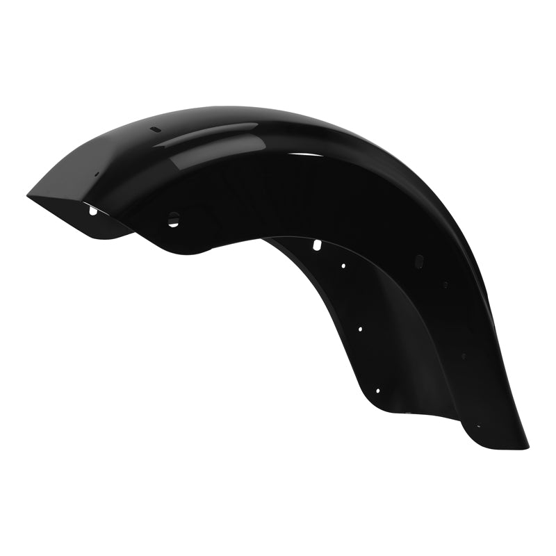 HR3 Sunset Orange / Sunset Black Fade Motorcycle Rear Fender Mudguard For Harley 2014-2023 FLHX FLHXS, 2015-2023 FLTRX FLTRXS