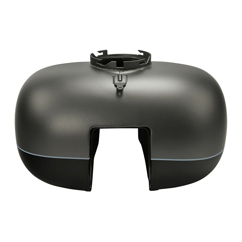 HR3 Charcoal Denim / Black Denim Fuel Gas Tank For 2008-2023 Harley Touring Model