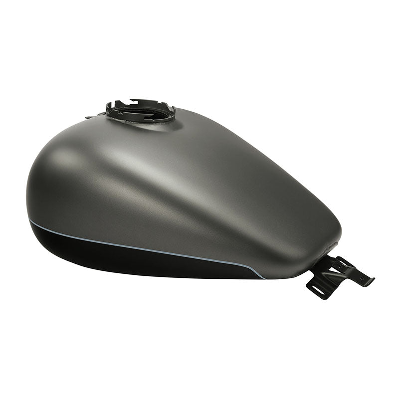 HR3 Charcoal Denim / Black Denim Fuel Gas Tank For 2008-2023 Harley Touring Model