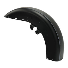 HR3 Charcoal Denim / Black Denim Motorcycle 18" Front Mudguard Fender(can be installed with lighting) For Harley Touring Electra Glide Ultra Limited Tri Glide 14-23
