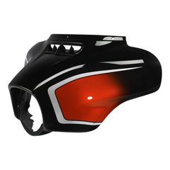 HR3 Sunset Orange / Sunset Black Fade Outer Batwing Fairing Cowl Upper FOR CVO STREET GLIDE 2021 (FLHXSE)