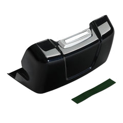 HR3 White Amethyst With Black Licorice Flames Water Pump Cover For Harley Touring Models 14-16